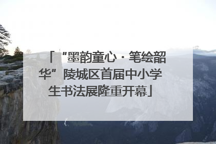 “墨韵童心・笔绘韶华”陵城区首届中小学生书法展隆重开幕