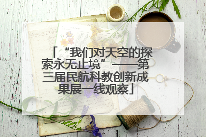“我们对天空的探索永无止境”——第三届民航科教创新成果展一线观察