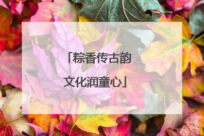 粽香传古韵 文化润童心