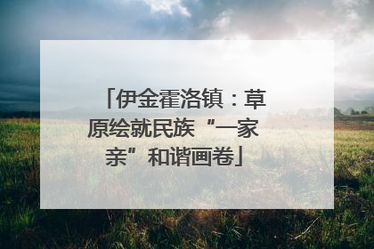 伊金霍洛镇：草原绘就民族“一家亲”和谐画卷