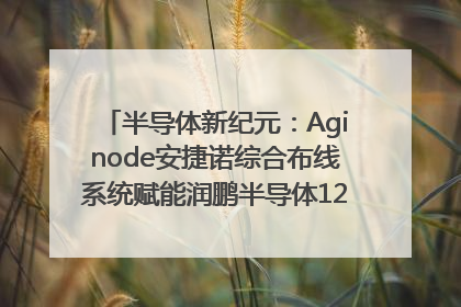 半导体新纪元：Aginode安捷诺综合布线系统赋能润鹏半导体12英寸集成电路生产线，携手共筑“芯”未来！