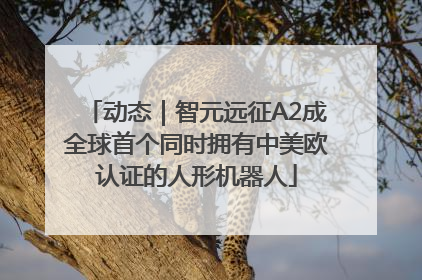 动态｜智元远征A2成全球首个同时拥有中美欧认证的人形机器人