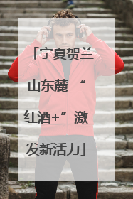 宁夏贺兰山东麓 “红酒+”激发新活力