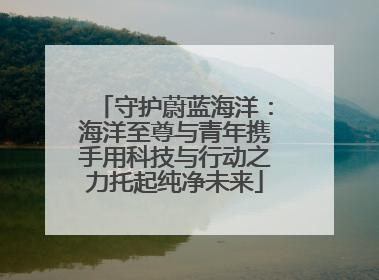 守护蔚蓝海洋：海洋至尊与青年携手用科技与行动之力托起纯净未来