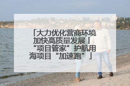大力优化营商环境 加快高质量发展丨“项目管家”护航用海项目“加速跑”