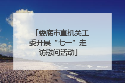 娄底市直机关工委开展“七一”走访慰问活动