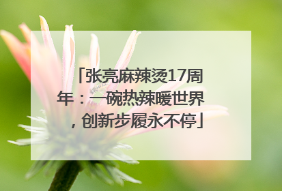 张亮麻辣烫17周年：一碗热辣暖世界，创新步履永不停