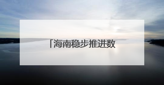 海南稳步推进数据安全有序流动