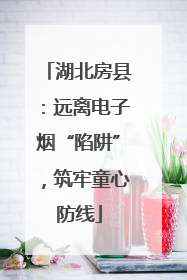 湖北房县：远离电子烟“陷阱”，筑牢童心防线