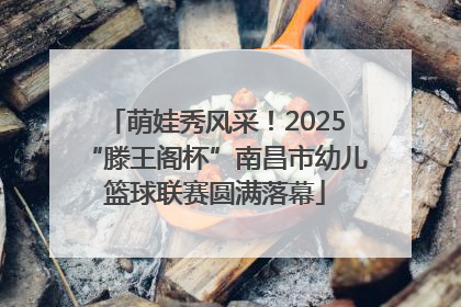 萌娃秀风采！2025“滕王阁杯”南昌市幼儿篮球联赛圆满落幕