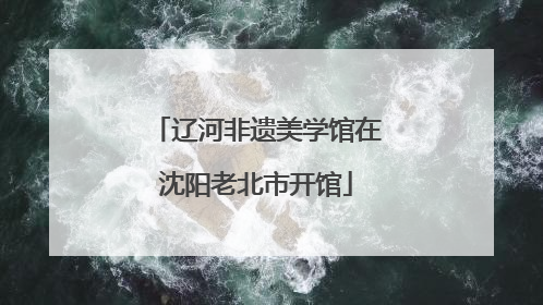辽河非遗美学馆在沈阳老北市开馆
