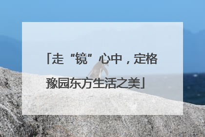 走“镜”心中，定格豫园东方生活之美