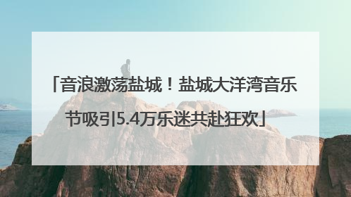 音浪激荡盐城！盐城大洋湾音乐节吸引5.4万乐迷共赴狂欢