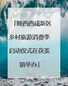 陕西西咸新区乡村旅游消费季启动仪式在茯茶镇举办