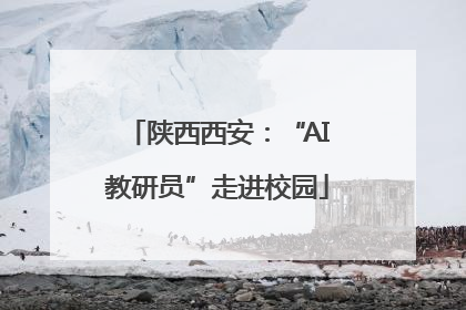 陕西西安：“AI教研员”走进校园